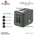 Prajitor de paine digital Berlinger Haus, Matte Green, 27.8x16.6x19.1 cm, inox, verde mat