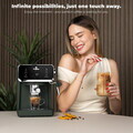 Espressor digital 3 in 1 Berlinger Haus, Matte Green, 950W, 21x25.9x28 cm, inox, verde mat