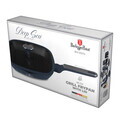 Tigaie grill cu capac Berlinger Haus, Deep Sea, 28 cm, 2.1 L, aluminiu forjat, albastru mat/gri
