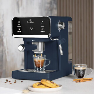 Albastru mat, Espressor 3 in 1, 21x25.9x28 cm