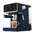 Espressor digital 3 in 1 Berlinger Haus, Deep Sea, 950W, 21x25.9x28 cm, inox, albastru mat