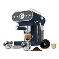 Espressor 3 in 1 Berlinger Haus, Deep Sea, 950W, 23x26.5x30.5 cm, inox, albastru mat/natur