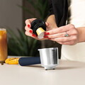 Espressor 3 in 1 Berlinger Haus, Deep Sea, 950W, 23x26.5x30.5 cm, inox, albastru mat/natur