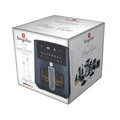 Friteuza cu aer cald si fereastra Berlinger Haus, Deep Sea, 5 L, 1400W, albastru mat/gri