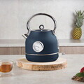 Ceainic electric cu termometru Berlinger Haus, Deep Sea, 1.7 L, inox 18/10, albastru mat/argintiu