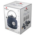 Ceainic electric cu termometru Berlinger Haus, Deep Sea, 1.7 L, inox 18/10, albastru mat/argintiu