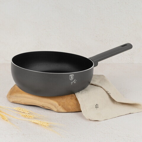 Tigaie flip Berlinger Haus, Anthracite, 26 cm, aluminiu, antracit mat