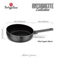 Tigaie flip Berlinger Haus, Anthracite, 26 cm, aluminiu, antracit mat