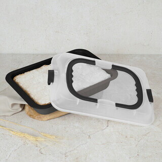 Antracit mat, Tava 36.5x24.5x5.5 cm