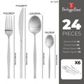 Set tacamuri 24 piese Berlinger Haus, Cutlery, inox, argintiu