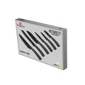 Set 6 cutite Berlinger Haus, Anthracite, inox, antracit mat/negru