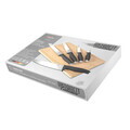 Set 5 cutite cu tocator Berlinger Haus, Anthracite, inox/bambus, antracit mat/natur