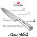 Set 4 cutite Berlinger Haus, Matte Black, inox, argintiu