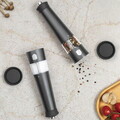 Set 2 rasnite electrice pentru sare/piper Berlinger Haus, Anthracite, inox/ceramica, antracit mat