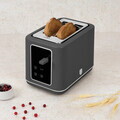 Prajitor de paine digital Berlinger Haus, Anthracite, 27.8x16.6x19.1 cm, inox, antracit mat