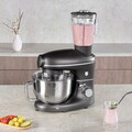 Robot de bucatarie 4 in 1 Berlinger Haus, Anthracite, 1500W, inox/plastic, antracit mat/argintiu