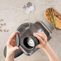 Robot de bucatarie 4 in 1 Berlinger Haus, Anthracite, 1500W, inox/plastic, antracit mat/argintiu