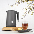 Ceainic electric cu pereti dubli Berlinger Haus, Anthracite, 1.7 L, plastic/inox, antracit mat
