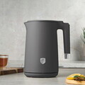 Ceainic electric cu pereti dubli Berlinger Haus, Anthracite, 1.7 L, plastic/inox, antracit mat