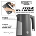 Ceainic electric cu pereti dubli Berlinger Haus, Anthracite, 1.7 L, plastic/inox, antracit mat