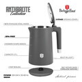 Ceainic electric cu pereti dubli Berlinger Haus, Anthracite, 1.7 L, plastic/inox, antracit mat