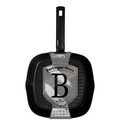 Tigaie grill Berlinger Haus, Matte Black, 28 cm, 2.1 L, aluminiu forjat, negru