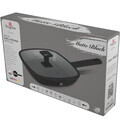 Tigaie grill cu capac Berlinger Haus, Matte Black, 28 cm, 2.1 L, aluminiu forjat, negru
