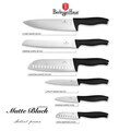 Set 6 cutite Berlinger Haus, Matte Black, inox, negru