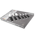 Set 6 cutite Berlinger Haus, Matte Black, inox, negru