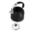 Ceainic Berlinger Haus, Matte Black, 3 L, inox 18/10, negru mat/argintiu