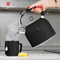 Ceainic Berlinger Haus, Matte Black, 3 L, inox 18/10, negru mat/argintiu