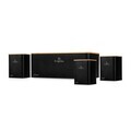 Set cutie pentru paine si 3 recipiente Berlinger Haus, Matte Black, 33x18x12 cm, otel carbon, negru mat/natur