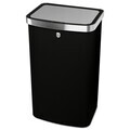 Cos de gunoi cu senzor Berlinger Haus, Matte Black, 38.5x28.5x65 cm, 60 L, otel, negru mat