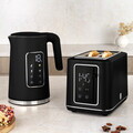Prajitor de paine digital Berlinger Haus, Matte Black, 27.8x16.6x19.1 cm, inox, negru