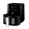 Friteuza cu aer cald si fereastra Berlinger Haus, Matte Black, 5 L, 1400W, negru mat