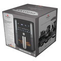 Friteuza cu aer cald si fereastra Berlinger Haus, Matte Black, 5 L, 1400W, negru mat
