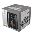 Friteuza cu aer cald si fereastra Berlinger Haus, Matte Black, 38.8x30x32.4 cm, 8 L, 1650W, negru mat