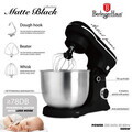 Robot de bucatarie Berlinger Haus, Matte Black, 1500W, inox/plastic, negru/argintiu