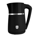 Ceainic electric cu pereti dubli Berlinger Haus, Matte Black, 21.6x15.5x26.2 cm / 1.7 L, plastic/inox, negru mat