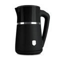 Ceainic electric cu pereti dubli Berlinger Haus, Matte Black, 21.6x15.5x26.2 cm / 1.7 L, plastic/inox, negru mat