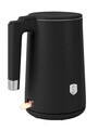 Ceainic electric cu pereti dubli Berlinger Haus, Matte Black, 1.7 L, plastic/inox, negru mat