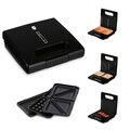 Sandwich maker 3 in 1 Berlinger Haus, Matte Black, 22.5x13 cm, aluminiu, negru mat