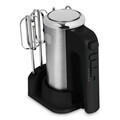 Mixer de mana cu suport Berlinger Haus, Black Silver, 300W, plastic/inox, argintiu/negru