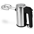 Mixer de mana cu suport Berlinger Haus, Black Silver, 300W, plastic/inox, argintiu/negru