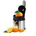 Storcator electric de citrice Berlinger Haus, Matte Black, 120W, plastic/inox, argintiu/negru