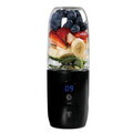 Blender cu USB Berlinger Haus, Matte Black, 120W-130W, inox/plastic, negru/transparent