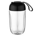 Blender cu USB Berlinger Haus, Matte Black, 120W-130W, inox/plastic, negru/transparent