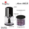 Tocator 2 in 1 Berlinger Haus, Black Silver, 600 ml, plastic, negru/transparent