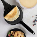 Aparat pentru prepararea clatitelor Berlinger Haus, Matte Black, 60W, 20 cm, aluminiu, negru