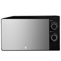 Cuptor cu microunde Berlinger Haus, Matte Black, 1100W, 20L, 44.5x24.2x32.5 cm, negru/argintiu